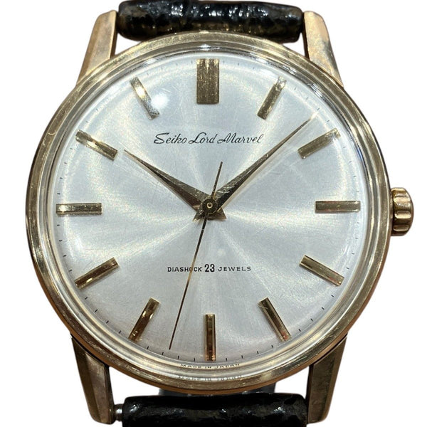 Seiko Lord Marvel Gold Plated Mens Watch