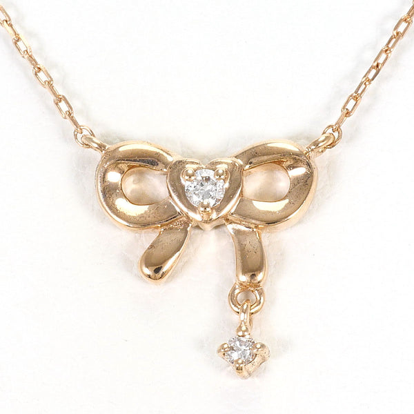 canal4℃ K10 Gold Diamond Necklace