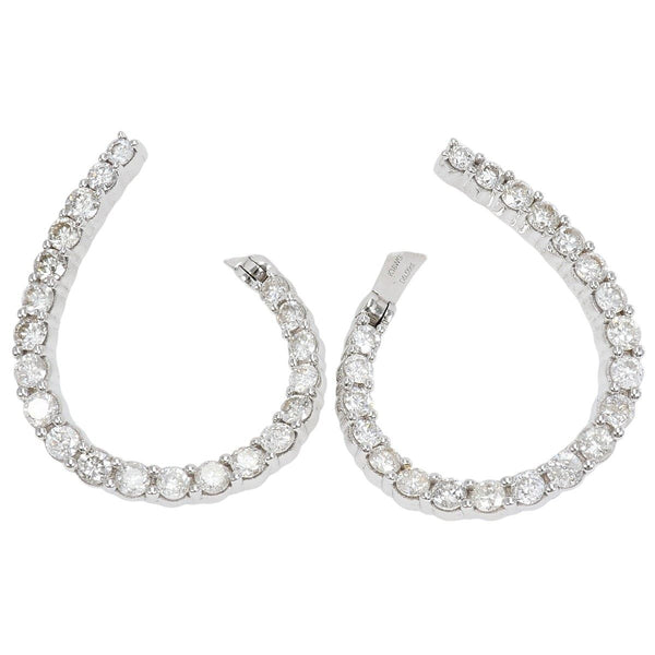 AU750 DIAMOND EARRINGS