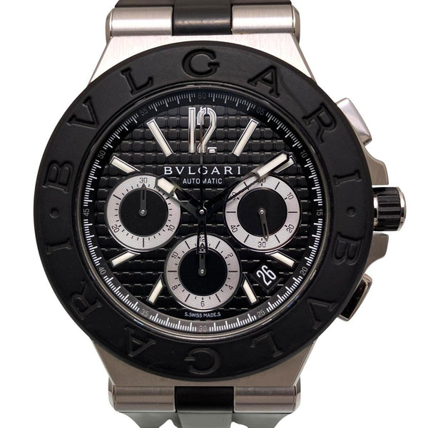 Bvlgari Diagono Stainless Steel Mens