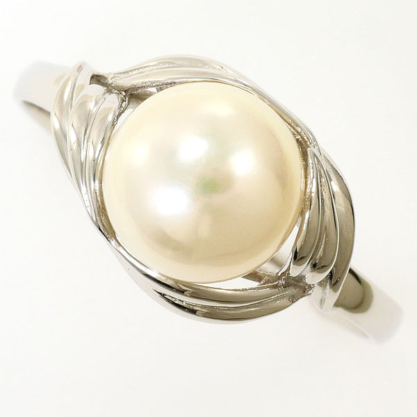 Platinum Pearl Ring