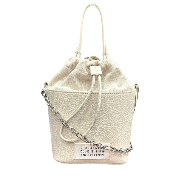 Maison Margiela 5AC Bucket Shoulder Leather Shoulder Bag