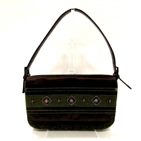 Yukiko Hanai Nylon Handbag for Women in Good Condition