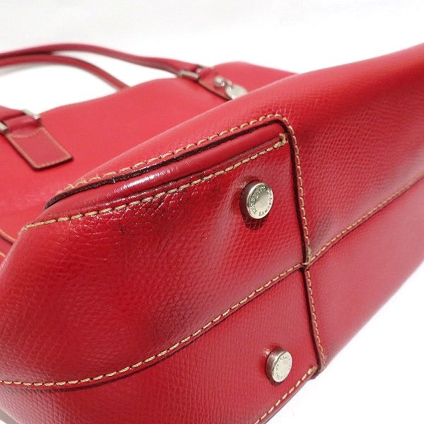 Lamart Red Leather Tote Bag for Women in Good Condition