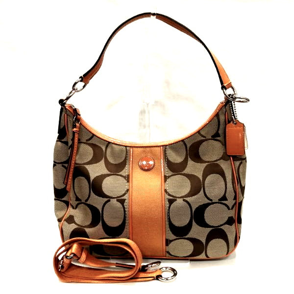 Coach Signature 2WAY Shoulder Bag F21873