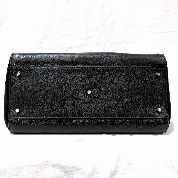 Furla Leather Black Handbag