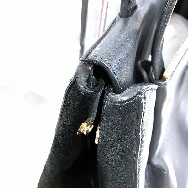 Furla Leather Black Handbag in Good Condition