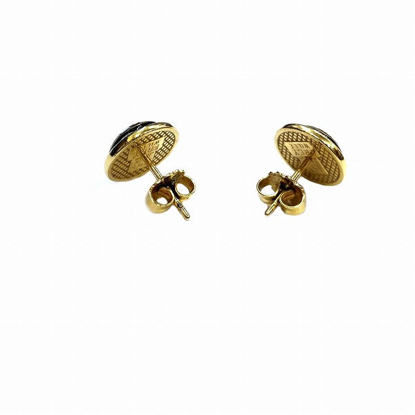 Flywheel Flower Earrings Enamel GP