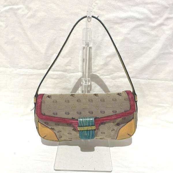 Etro Brown Leather Handbag for Women in Good Condition