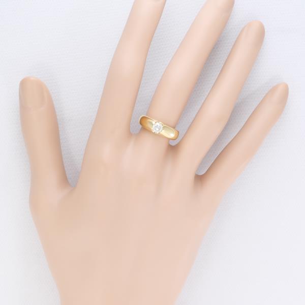 K18 Yellow Gold Diamond Ring 8