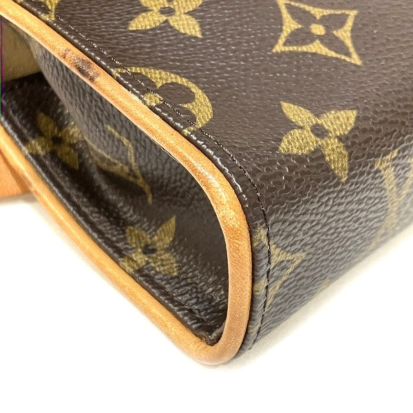 Louis Vuitton Monogram Pochette Florentine M51855 Clutch Bag Waist Pouch in Good Condition