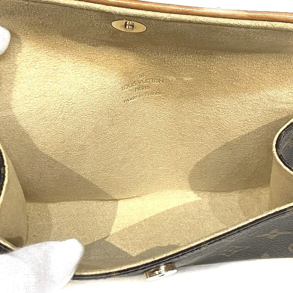 Louis Vuitton Monogram Pochette Florentine Clutch M51855 in Good Condition