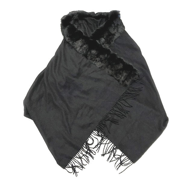 Piccola Conte Black Cashmere Shawl