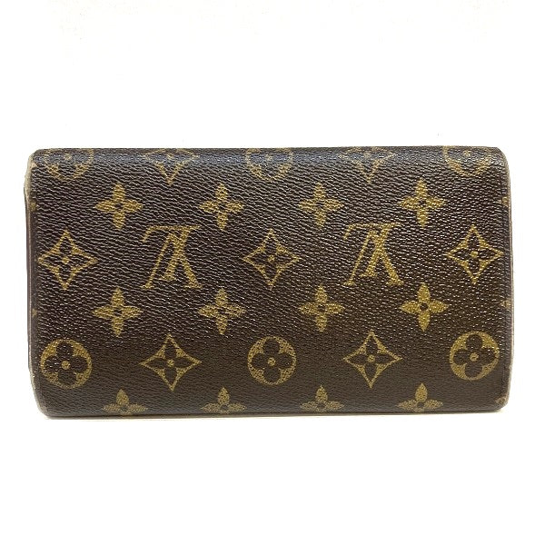 Louis Vuitton Monogram Portefeuille International Wallet M61217 in Fair Condition