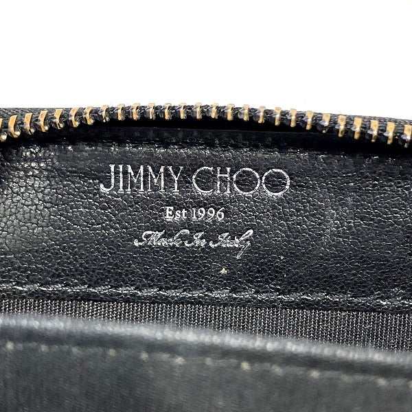 Jimmy Choo Star Studs Leather Coin Case in Good Condition