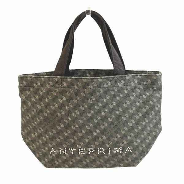 Anteprima Mist Gray Canvas Tote Bag for Women in Good Condition