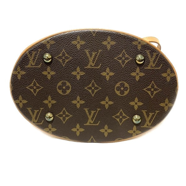 Louis Vuitton Monogram Petit Bucket PM Tote Bag M42238 in Good Condition