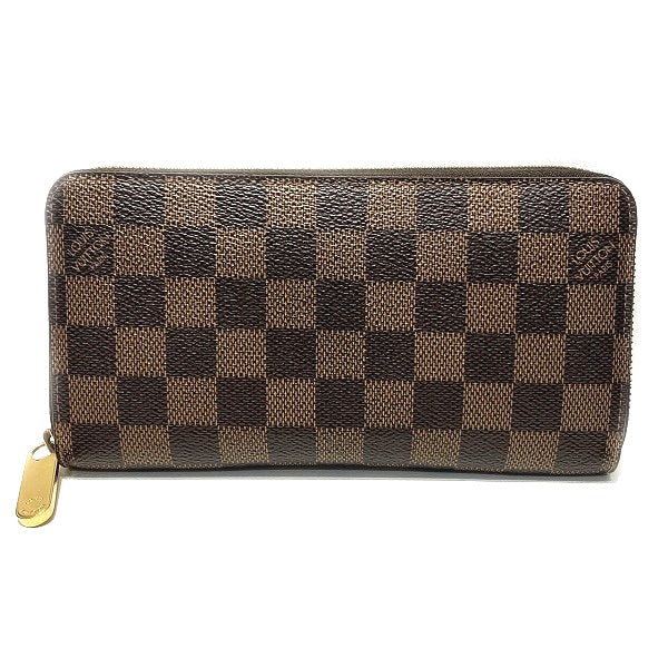 Louis Vuitton Damier Zippy Wallet N60015 in Good Condition