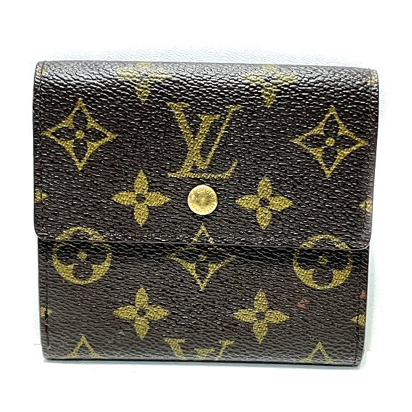 Louis Vuitton Monogram Wallet M61652 in Fair Condition