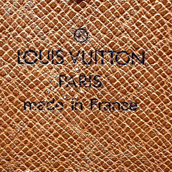 Louis Vuitton Monogram Wallet M61652 in Fair Condition