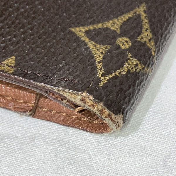 Louis Vuitton Monogram Long Wallet M61217 in Fair Condition