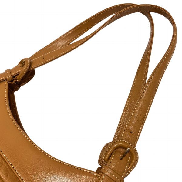 Kitamura Leather Logo Shoulder Tote Bag