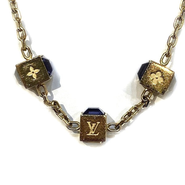 Louis Vuitton Collier Gamble Necklace M65096 in Good Condition