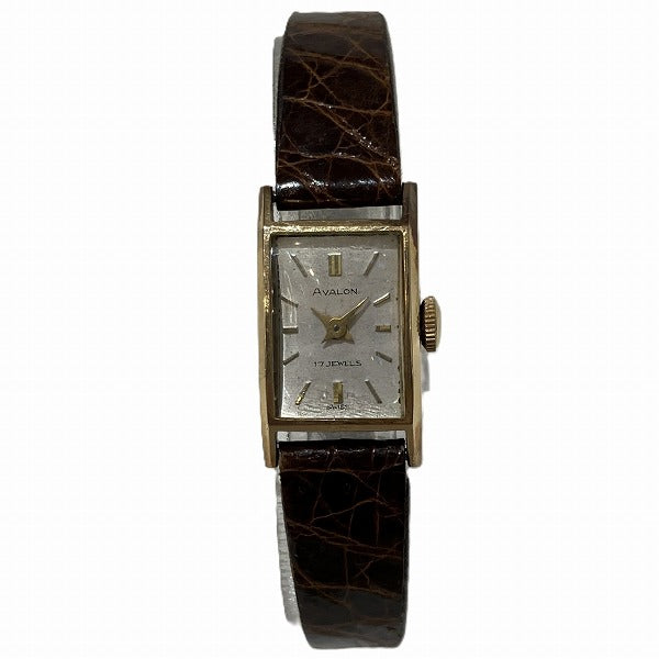 Avalon 18K Case 17 Jewel Manual Watch