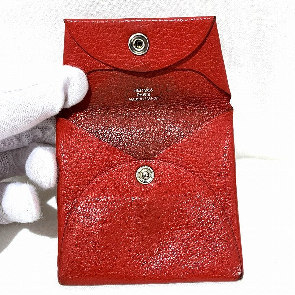 Hermes Bastia Leather Coin Case