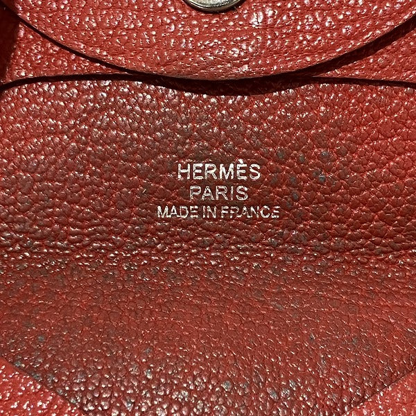 Hermes Bastia Leather Coin Case