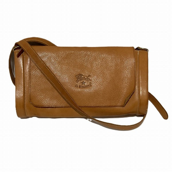 Il Bisonte Leather Shoulder Bag 411879