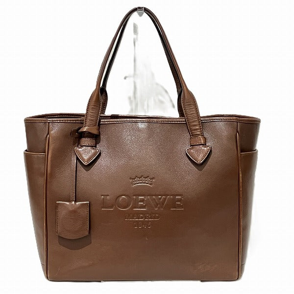 Loewe Heritage Leather Tote Bag