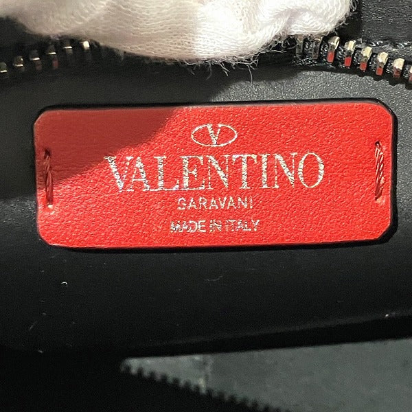 Valentino Black Leather Waist Bag