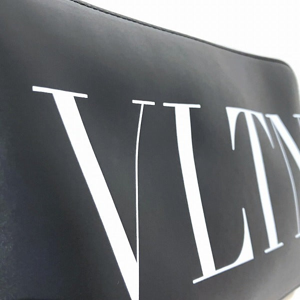 Valentino Black Leather Waist Bag