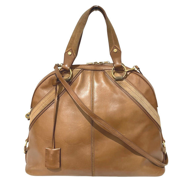Yves Saint Laurent Muse Leather Handbag