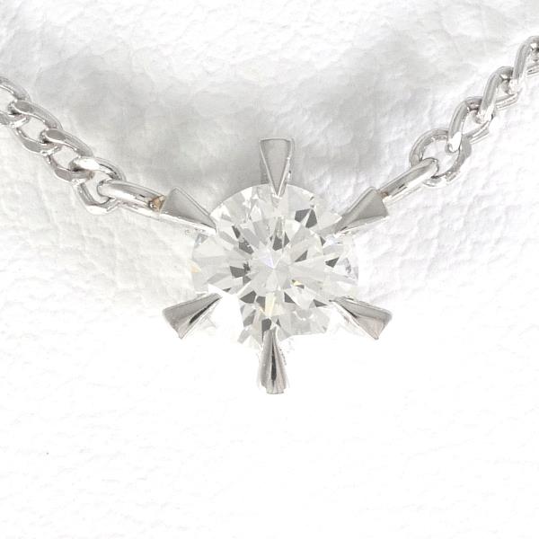 PT850 Platinum Diamond Necklace 0.32 SI1