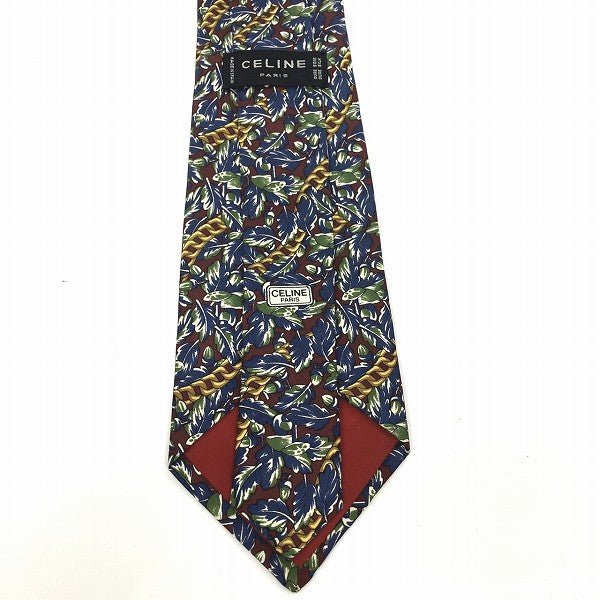 Celine Silk Tie in Pristine Condition