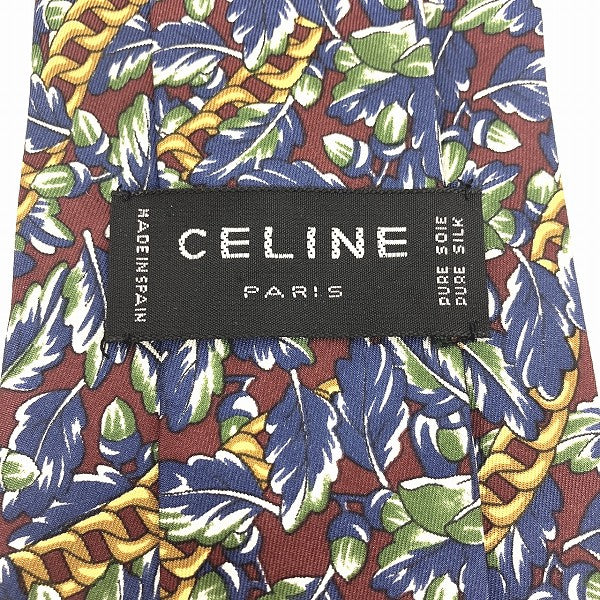 Celine Silk Tie in Pristine Condition