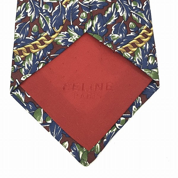 Celine Silk Tie in Pristine Condition