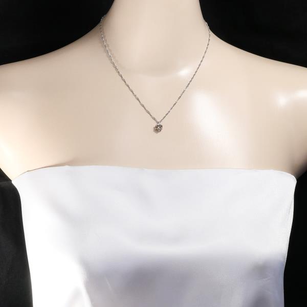 Platinum PT999 PT850 Brown Diamond Necklace