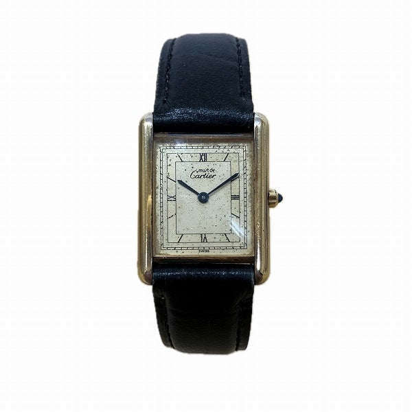 Cartier Must Tank Quartz Watch in Fair Condition