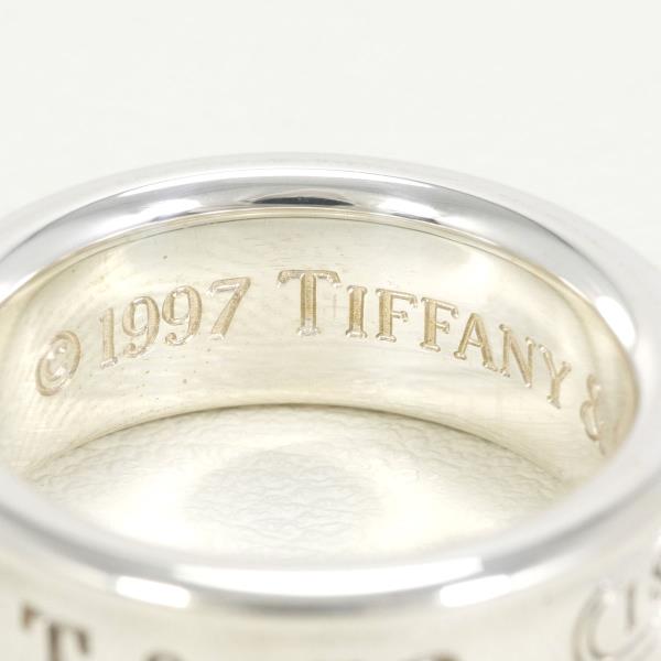 Tiffany & Co 1837 Silver Ring 7.5 in Excellent Condition