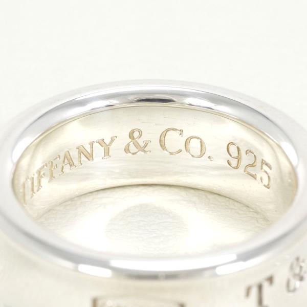 Tiffany & Co 1837 Silver Ring 7.5 in Excellent Condition