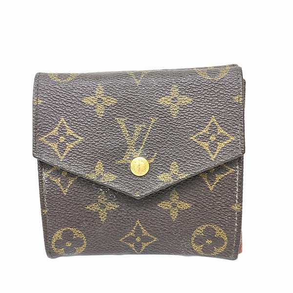 Louis Vuitton Monogram Portefeuille Bifold Wallet M61660 in Fair Condition