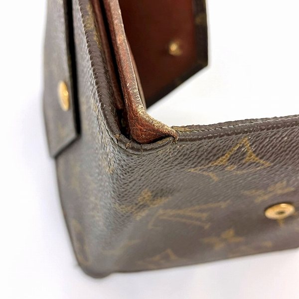 Louis Vuitton Monogram Portefeuille Bifold Wallet M61660 in Fair Condition