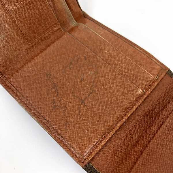 Louis Vuitton Monogram Portefeuille Bifold Wallet M61660 in Fair Condition