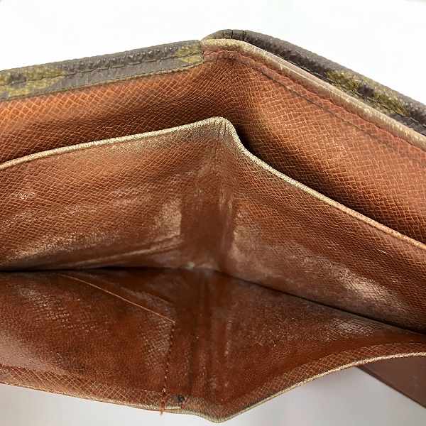 Louis Vuitton Monogram Portefeuille Bifold Wallet M61660 in Fair Condition