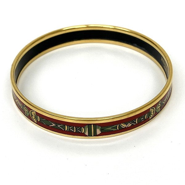 Hermes Enamel Bracelet 16.5cm Bangle in Great Condition