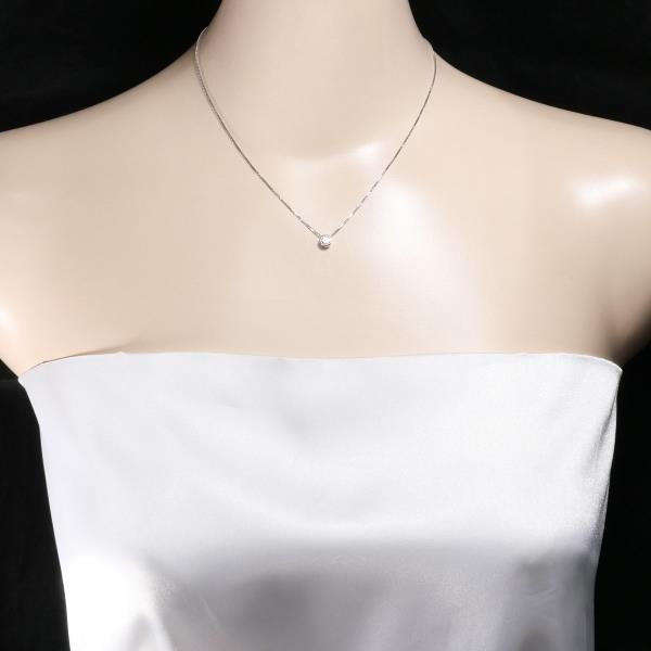 Platinum Diamond Necklace 0.31ct