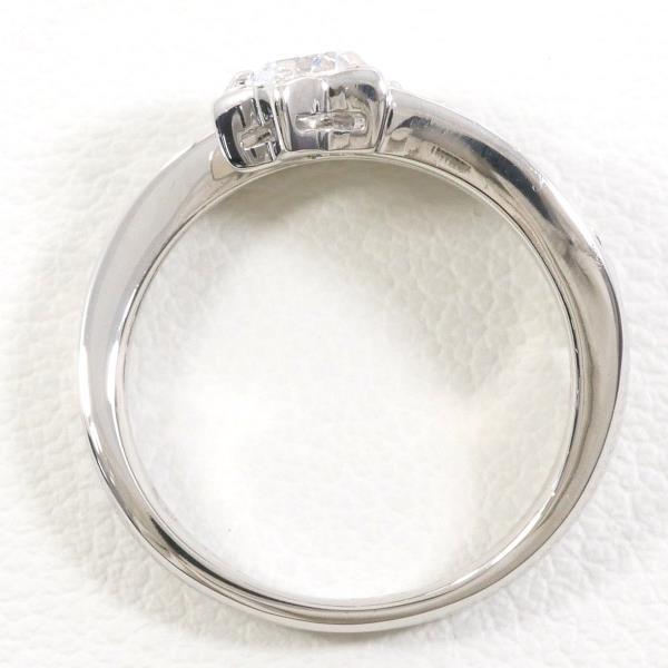 PT900 Platinum Diamond Ring 10.5 in Excellent Condition